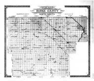 Burke County Outline Map, Burke County 1914